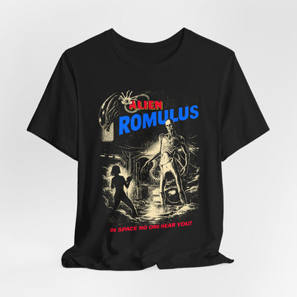 Alien Romulus Horror Sci-fi Movie T-Shirt | Unisex Graphic Short Sleeve Tee
