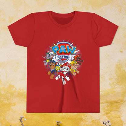 Paw Patrol T-shirt - Animation TV Series Youth Short Sleeve Tee