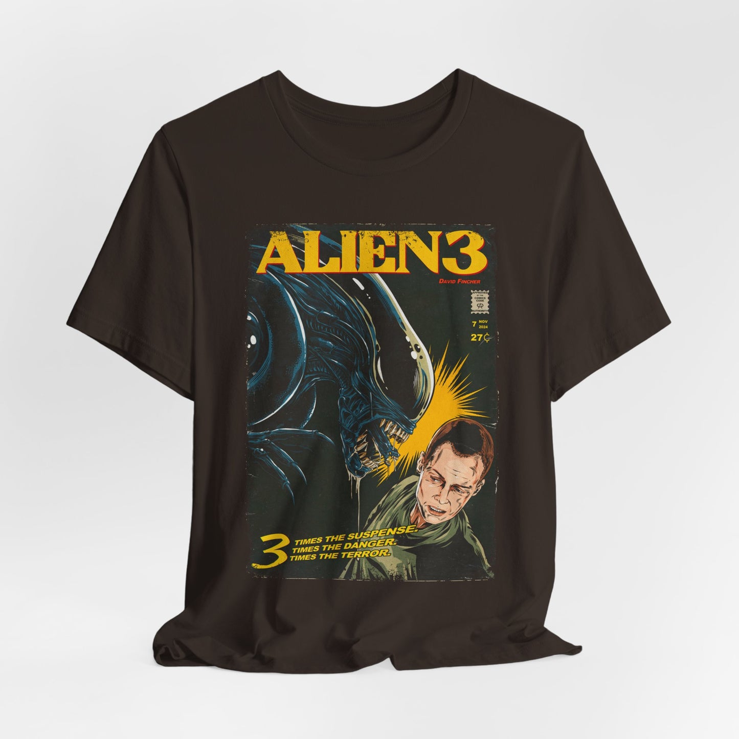 Alien 3 Horror Sci-fi Movie | Unisex Graphic Short Sleeve Tee