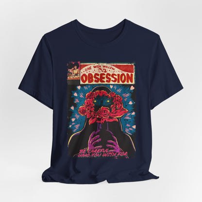 Obsession Horror Movie T-Shirt | Unisex Graphic Short Sleeve Tee