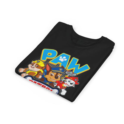 Paw Patrol T-shirt - Animation TV Series Youth Short Sleeve Tee