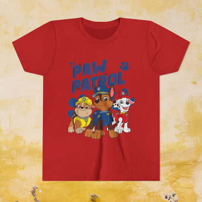 Paw Patrol T-shirt - Animation TV Series Youth Short Sleeve Tee