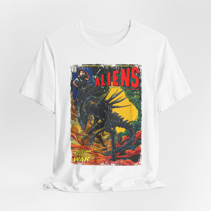 Aliens Horror Sci-fi Movie | Unisex Graphic Short Sleeve Tee