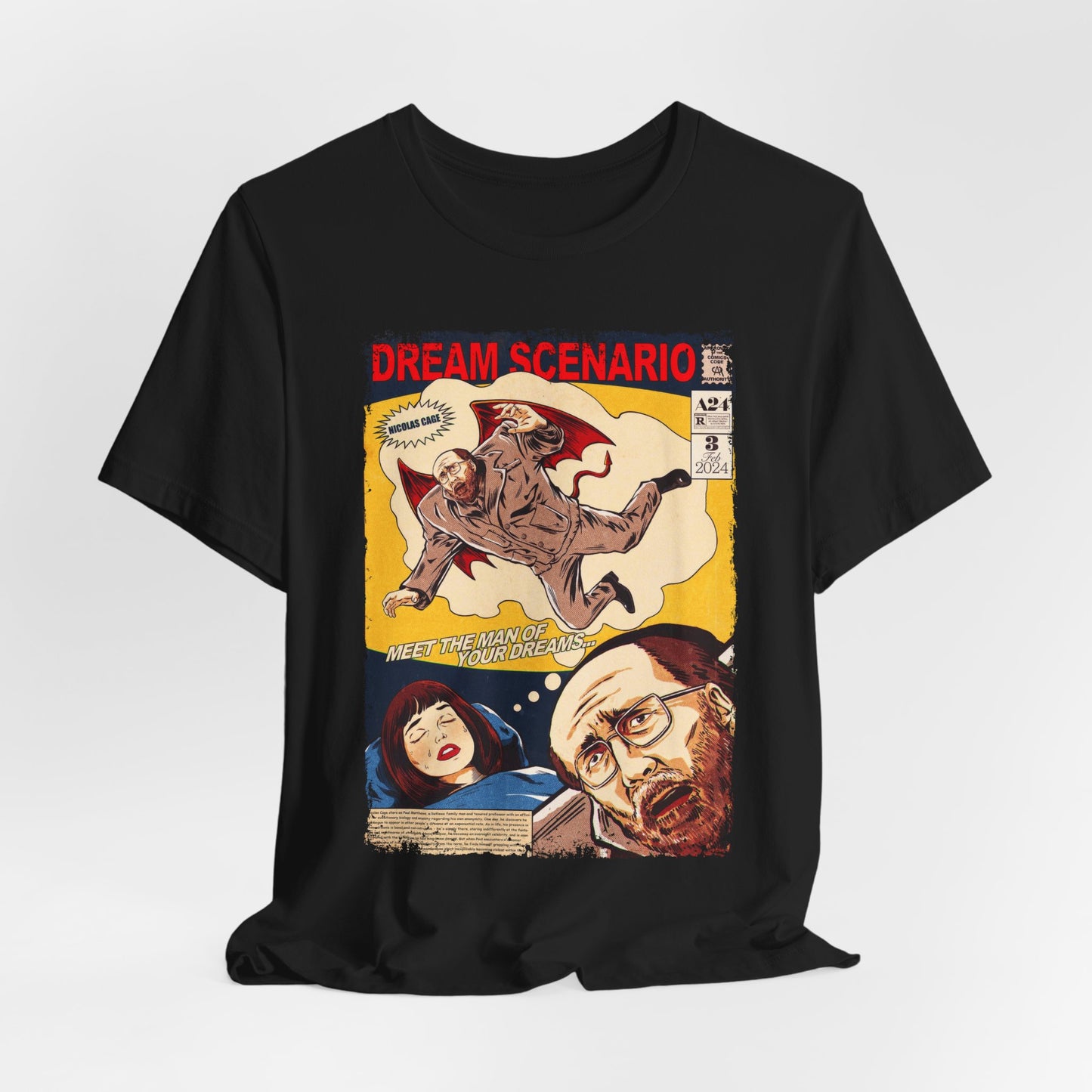 Dream Scenario Fantasy Movie | Unisex Graphic Short Sleeve Tee