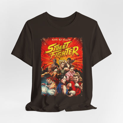 Street Fighter Action Video Game Movie | Unisex Graphic Short Sleeve Tee