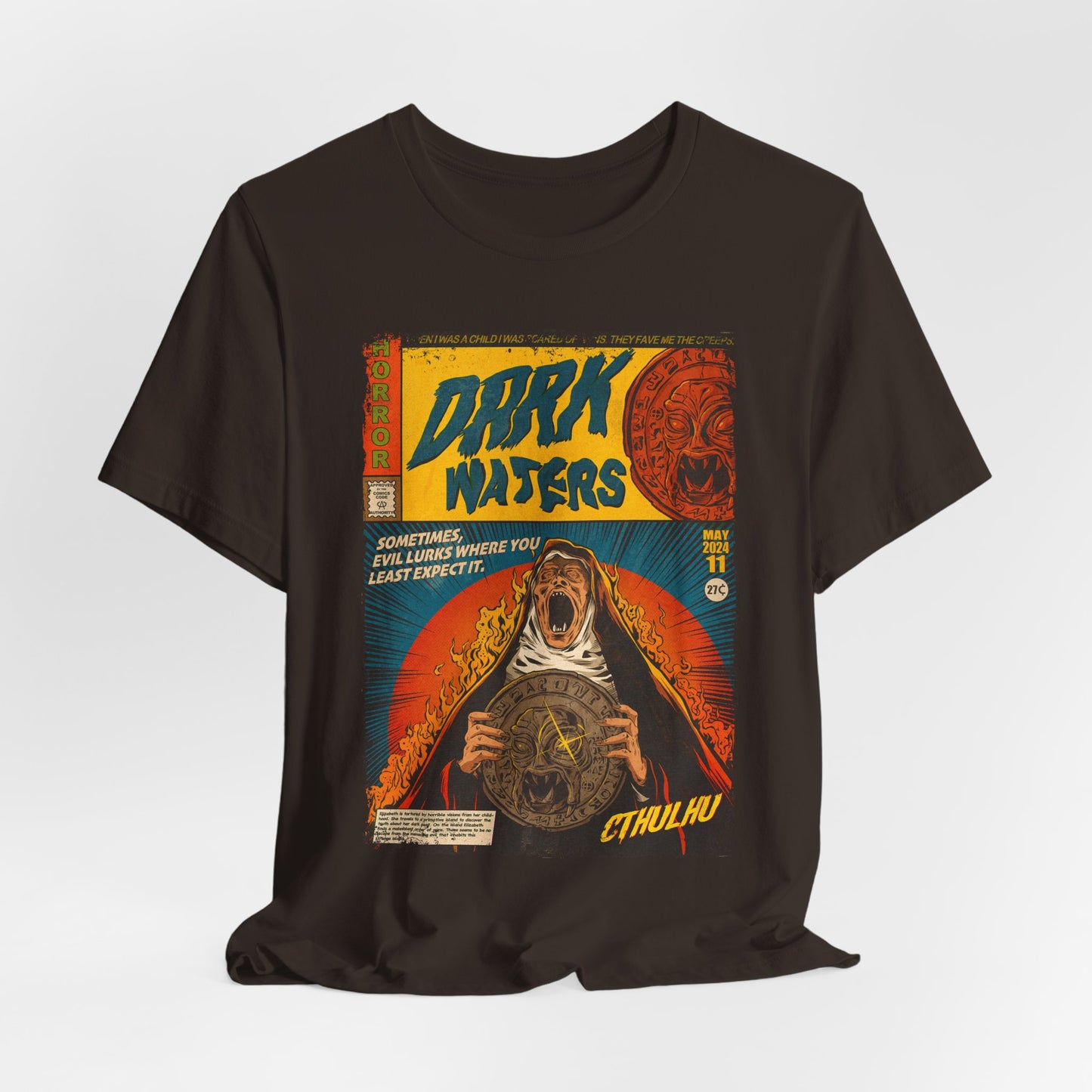 Dark Waters Horror Movie | Unisex Graphic Short Sleeve Tee