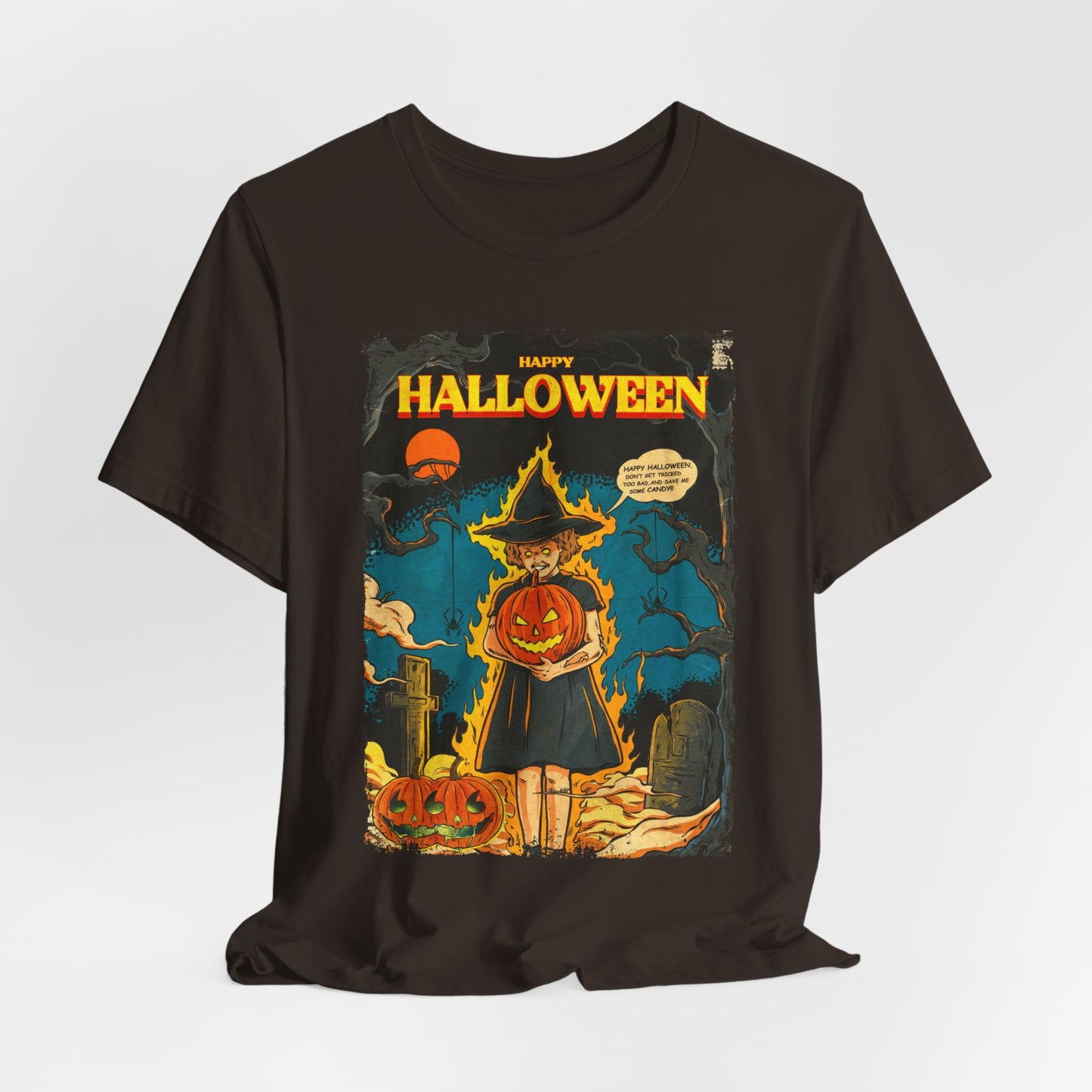 Happy Halloween Horror Movie | Unisex Graphic Short Sleeve Tee