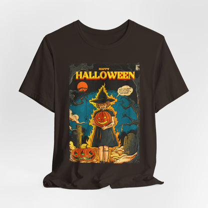 Happy Halloween Horror Movie | Unisex Graphic Short Sleeve Tee