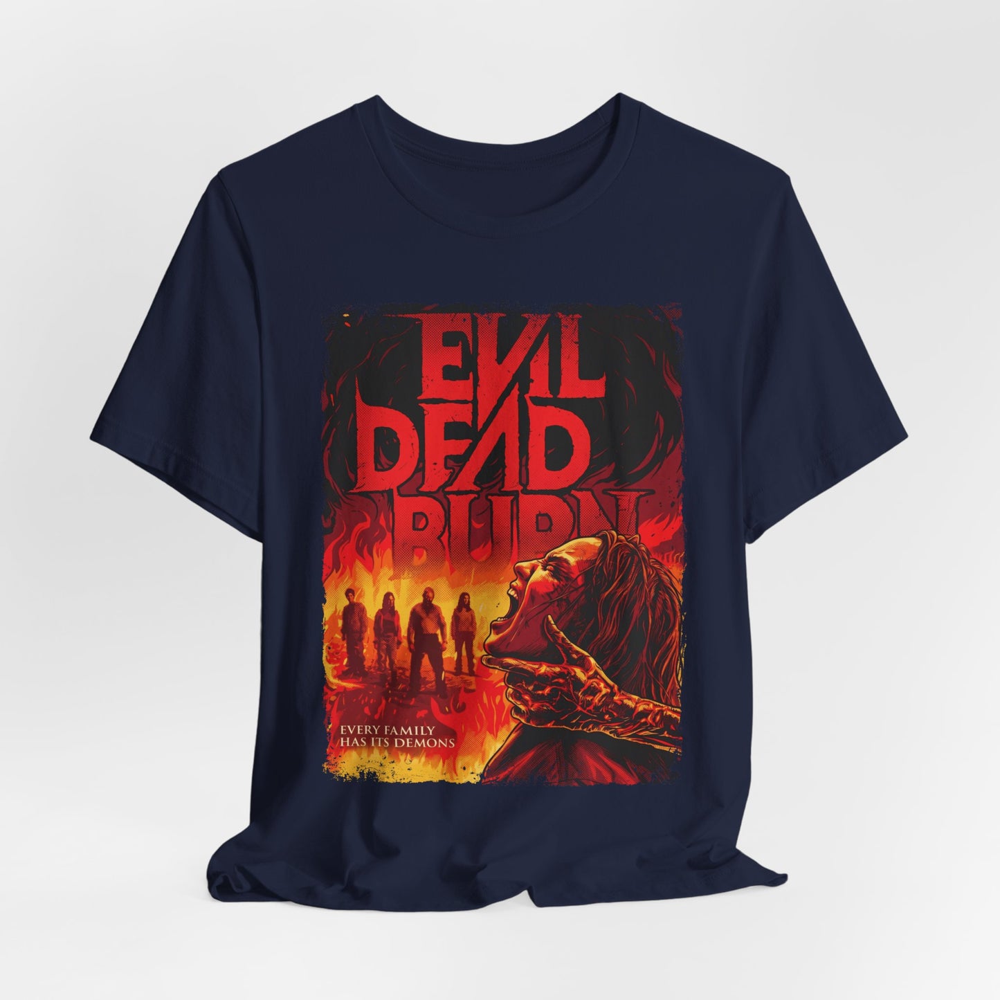 Evil Dead Burn Horror Movie | Unisex Graphic Short Sleeve Tee