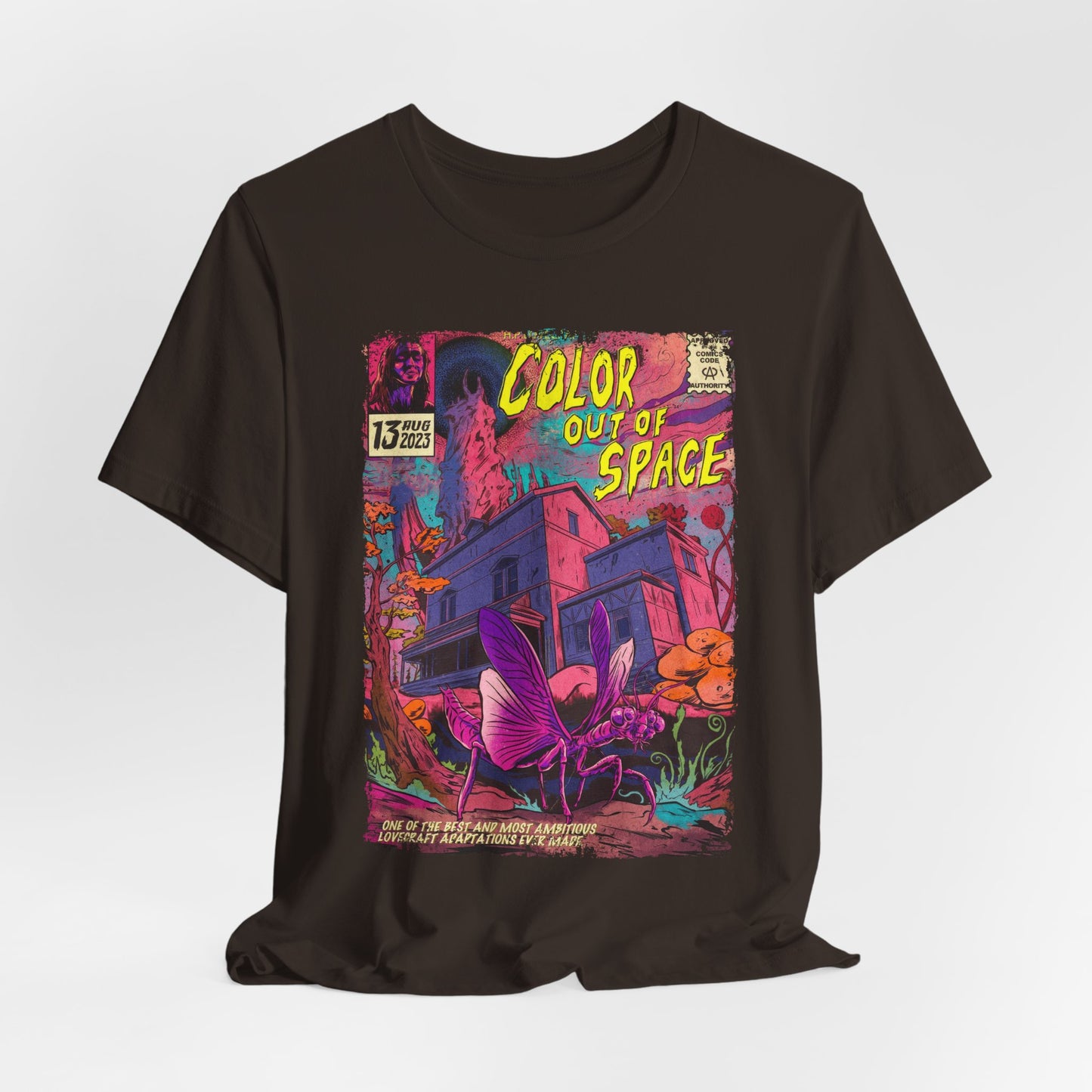 Color Out of Space Horror Movie | Unisex Graphic Short Sleeve Tee