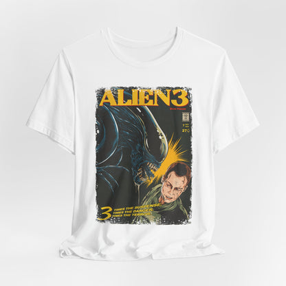 Alien 3 Horror Sci-fi Movie | Unisex Graphic Short Sleeve Tee