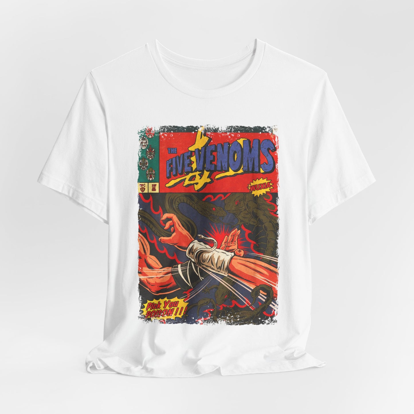 The Five Venoms Movie | Unisex Graphic Short Sleeve Tee