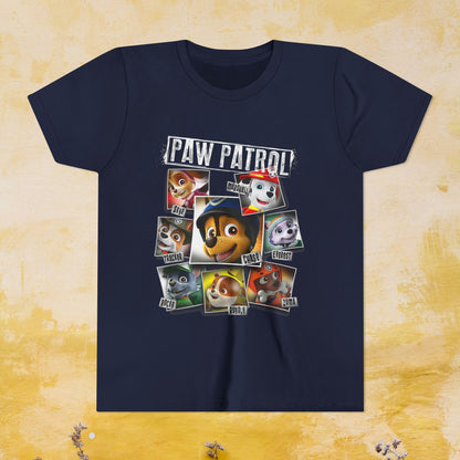 Paw Patrol T-shirt - Animation TV Series Youth Short Sleeve Tee