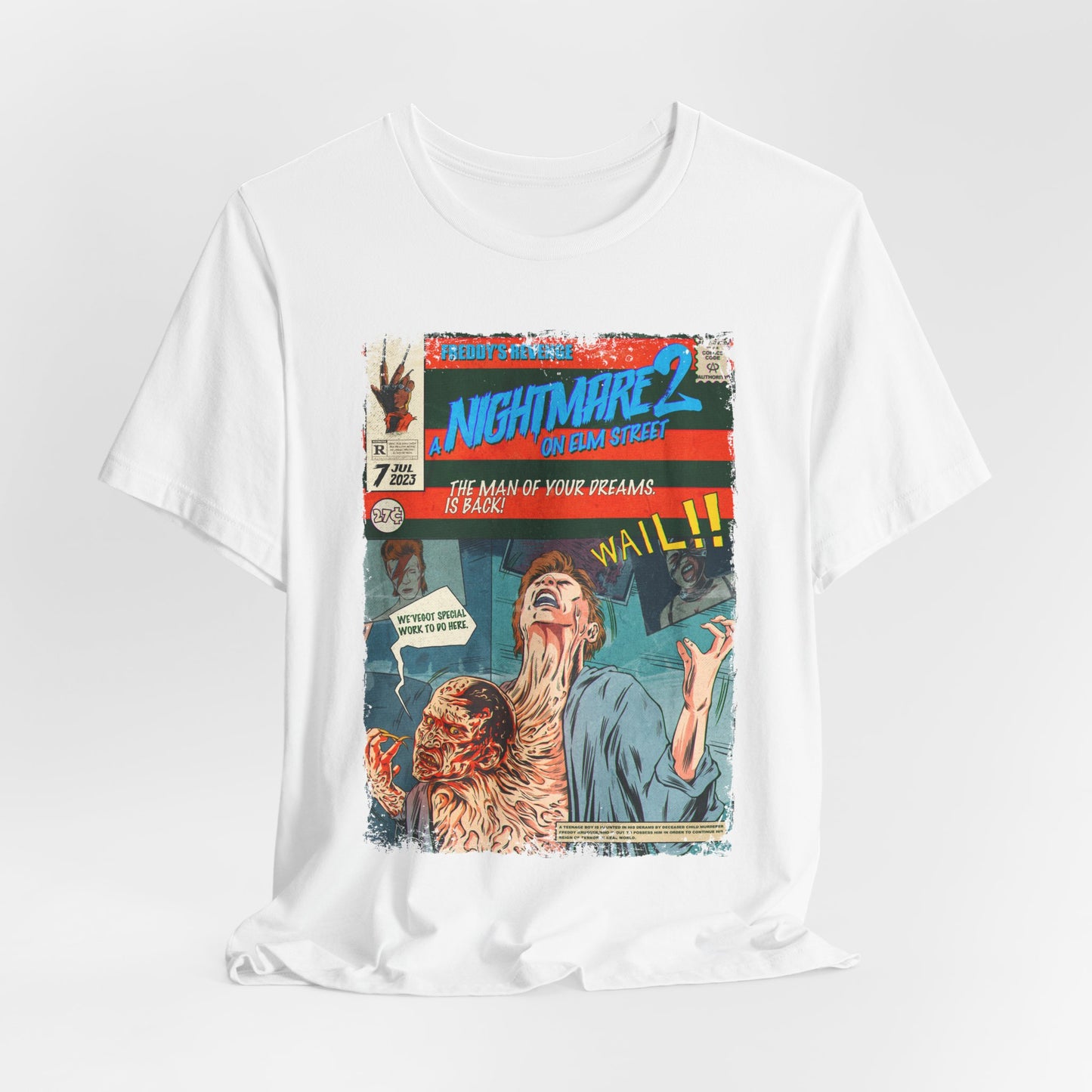 A Nightmere on Elm Street Horror Movie | Unisex Graphic Short Sleeve Tee