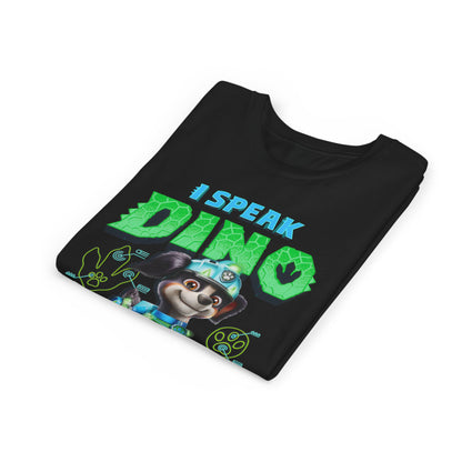 I Speak Dino - Paw Patrol: The Dino Movie T-shirt - Animation TV Series Youth Short Sleeve Tee