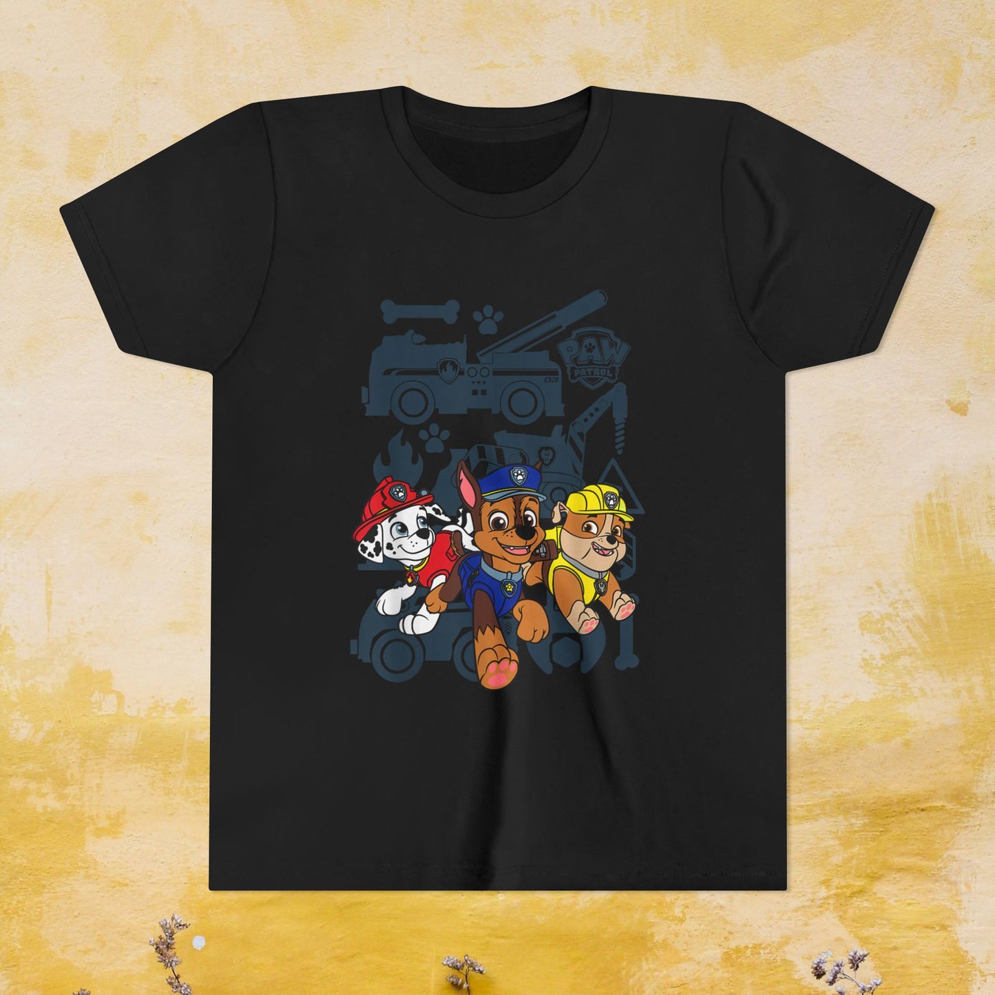 Paw Patrol T-shirt - Animation TV Series Youth Short Sleeve Tee