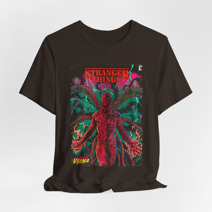 Stranger Things Horror Sci-Fi TV Series | Unisex Graphic Short Sleeve Tee