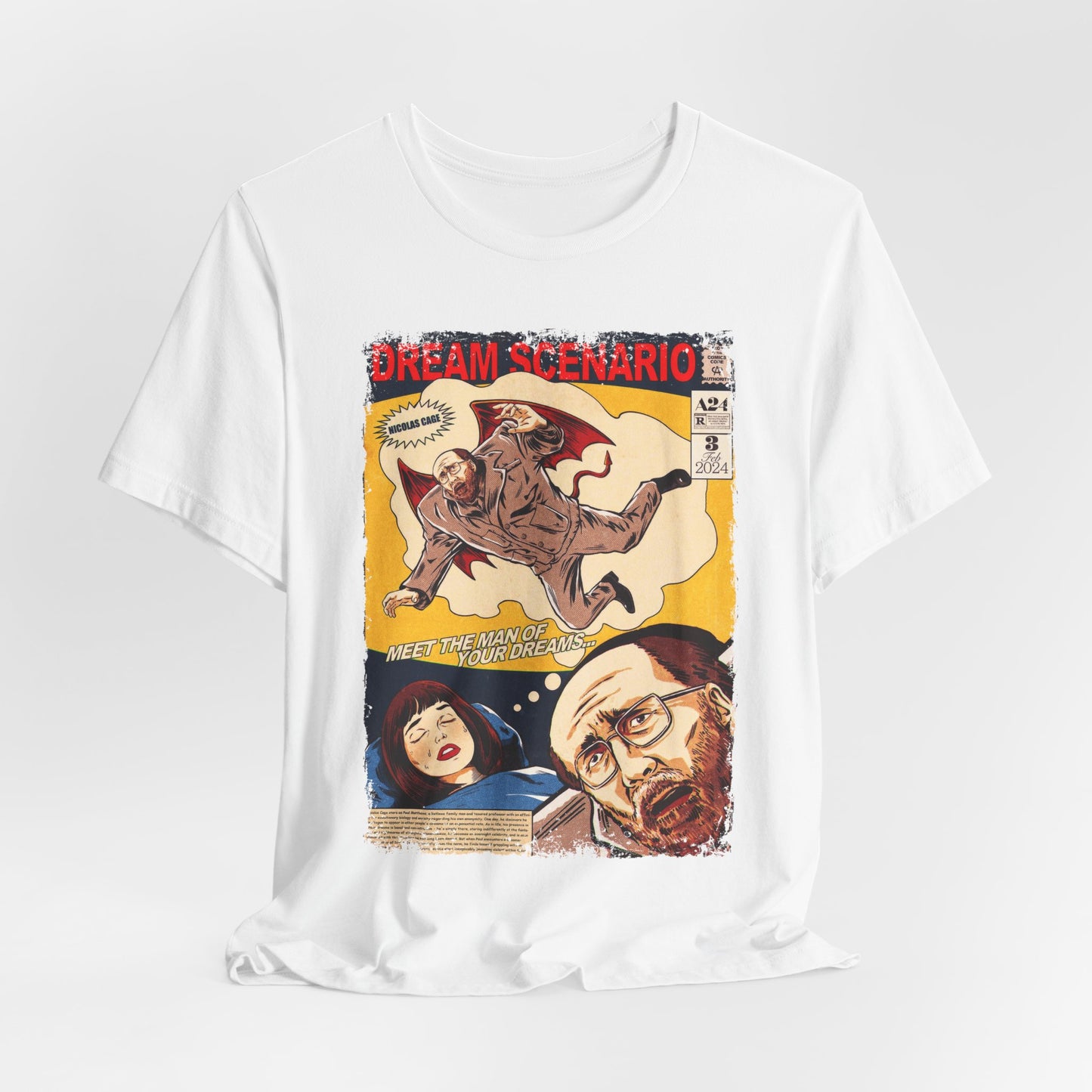 Dream Scenario Fantasy Movie | Unisex Graphic Short Sleeve Tee