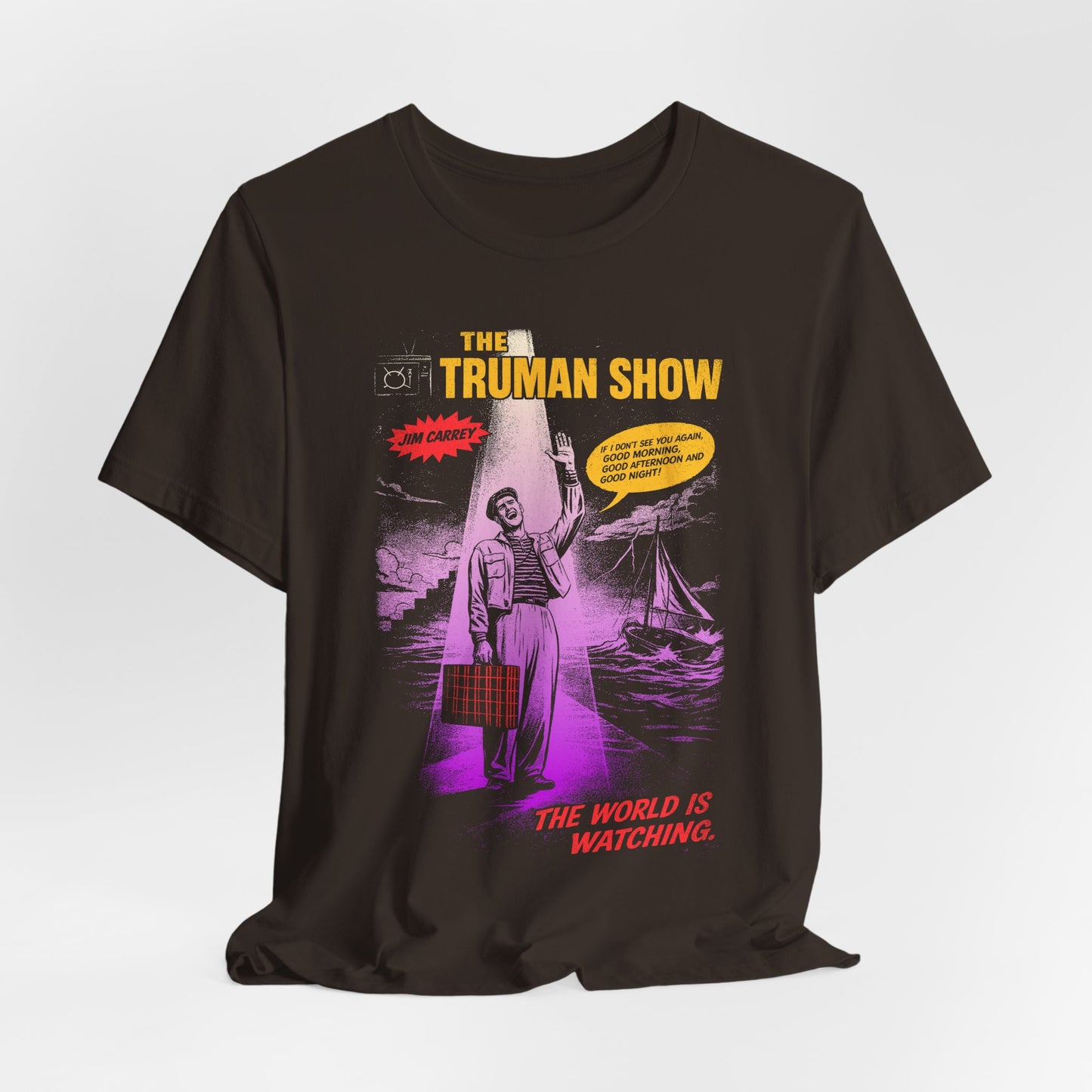 The Truman Show Movie T-Shirt | Unisex Graphic Short Sleeve Tee