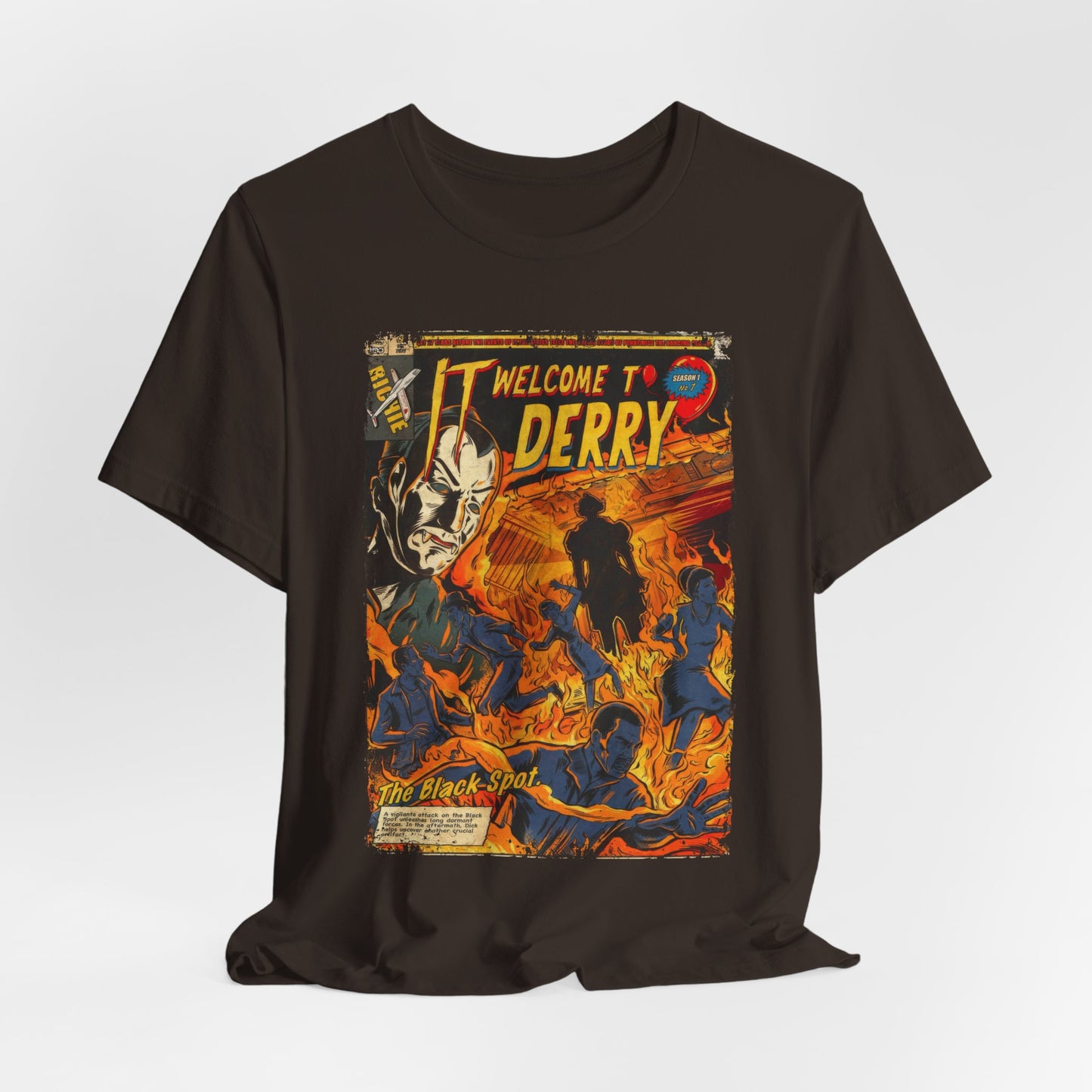IT Welcome To Derry Horror TV Series | Unisex Graphic Short Sleeve Tee