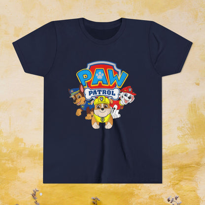 Paw Patrol T-shirt - Animation TV Series Youth Short Sleeve Tee