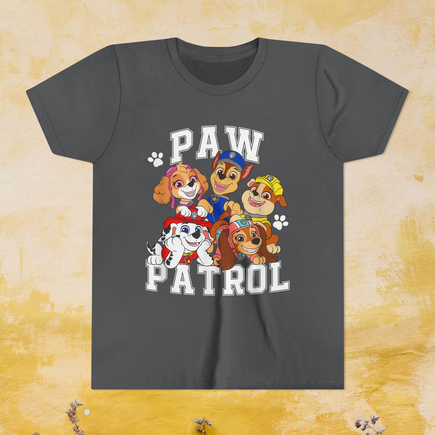 Paw Patrol T-shirt - Animation TV Series Youth Short Sleeve Tee