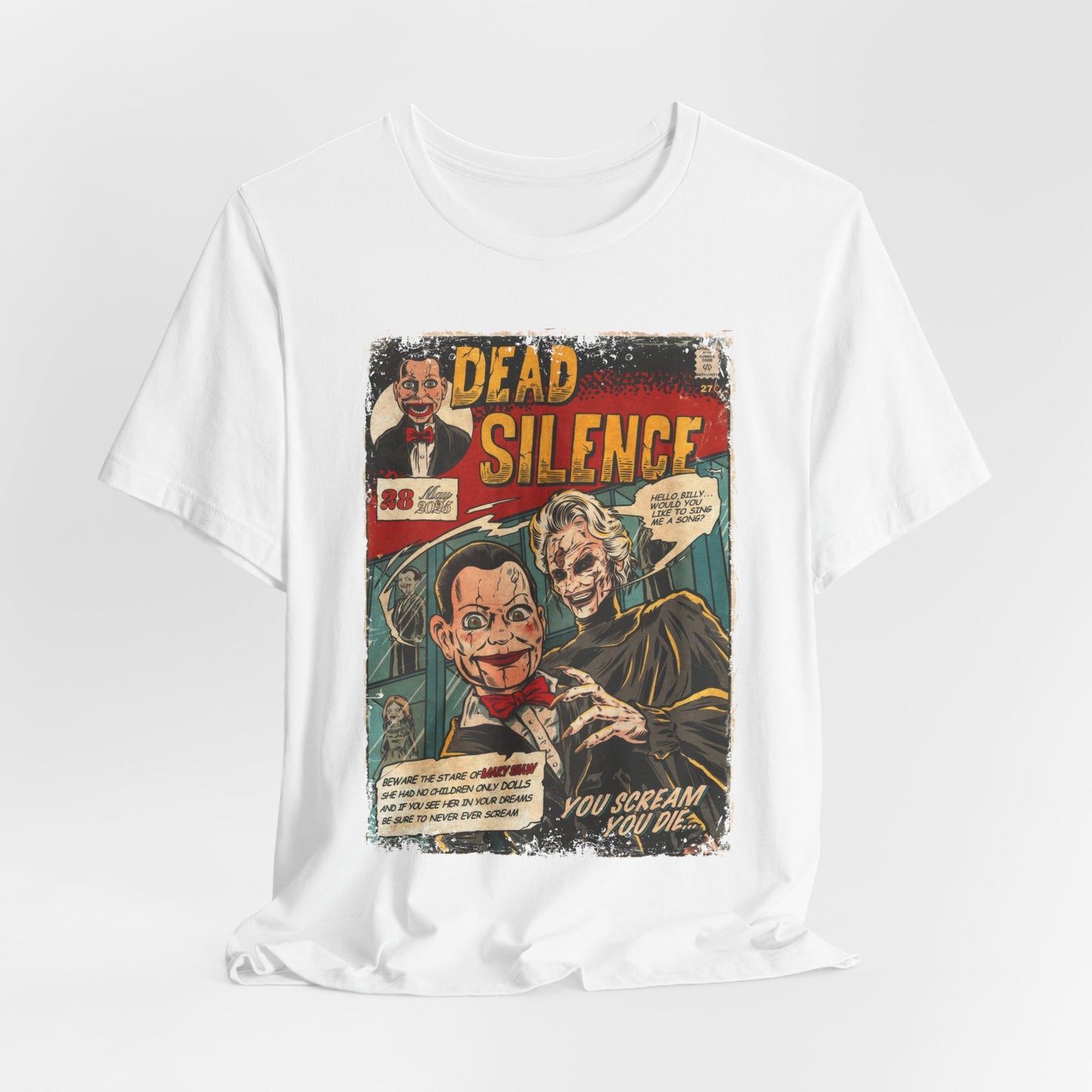 Dead Silence Horror Movie | Unisex Graphic Short Sleeve Tee