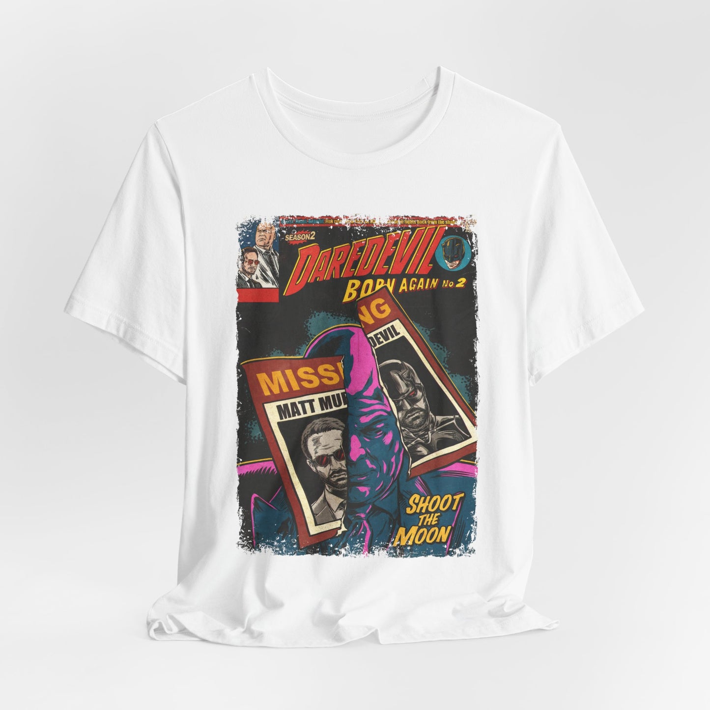 Daredevil Superhero TV Series | Unisex Graphic Short Sleeve Tee
