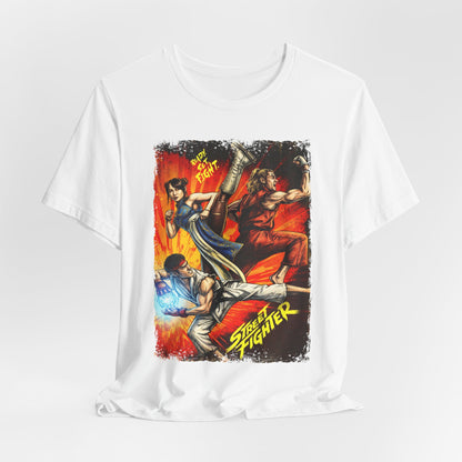 Street Fighter Action Video Game Movie | Unisex Graphic Short Sleeve Tee