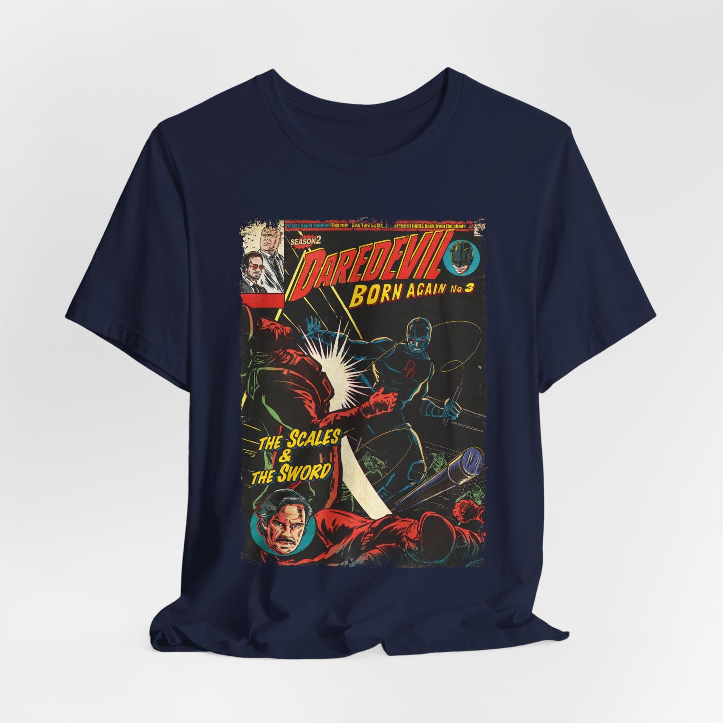 Daredevil Superhero TV Series | Unisex Graphic Short Sleeve Tee