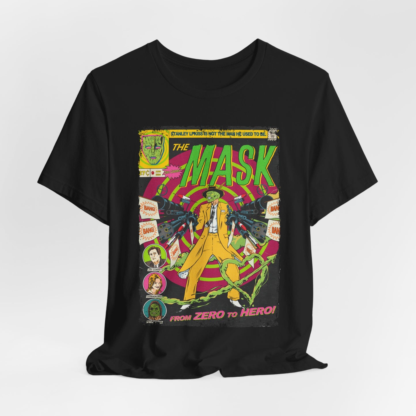 The Mask Horror Superhero Movie | Unisex Graphic Short Sleeve Tee