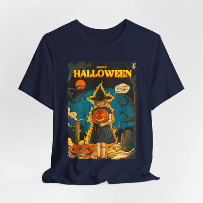 Happy Halloween Horror Movie | Unisex Graphic Short Sleeve Tee