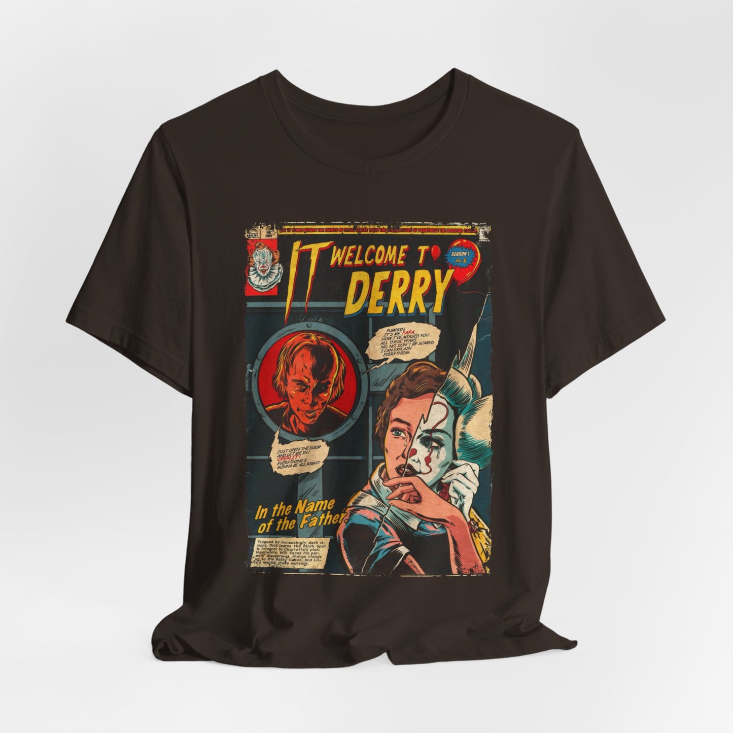 IT Welcome To Derry Horror TV Series | Unisex Graphic Short Sleeve Tee