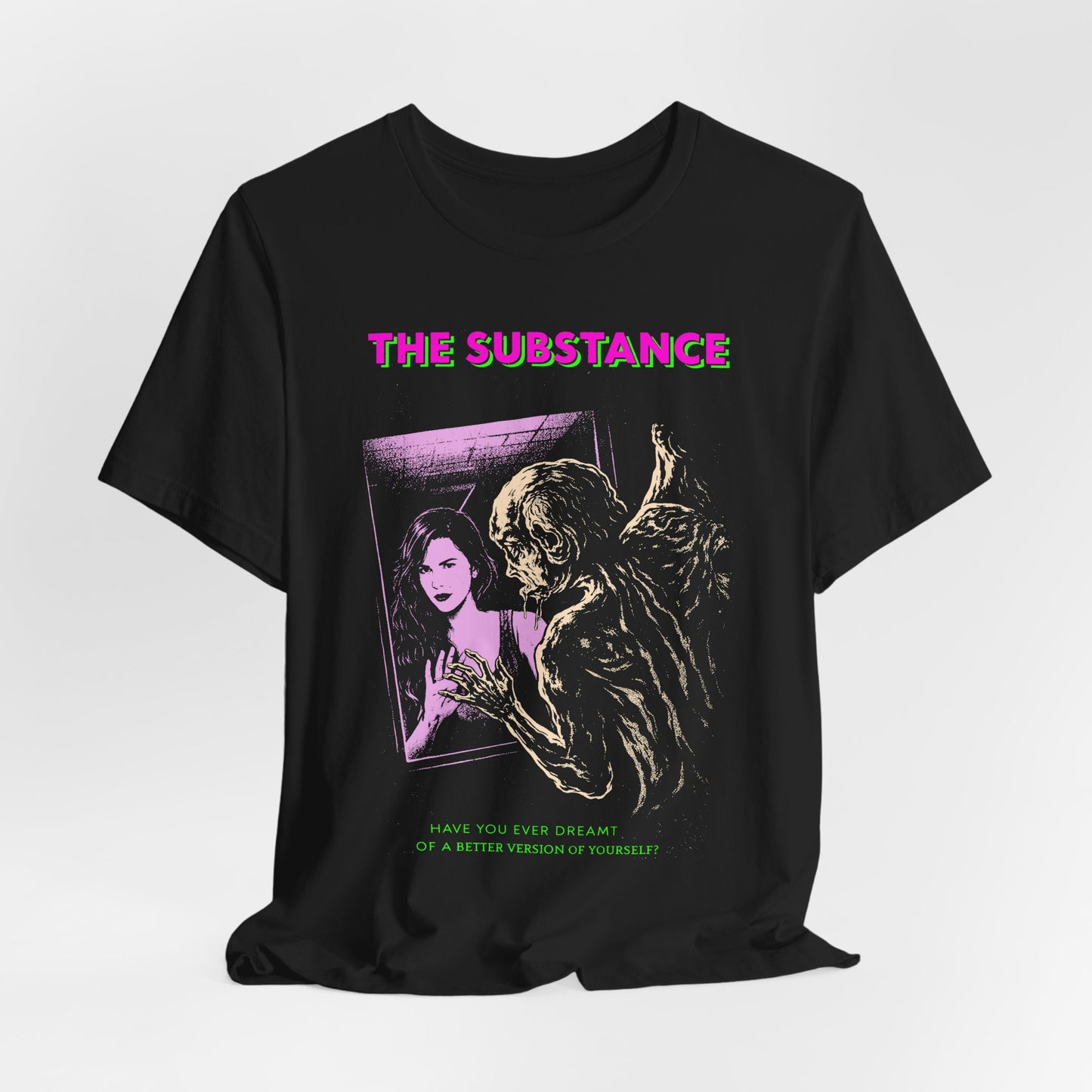The Substance Horror Movie T-Shirt | Unisex Graphic Short Sleeve Tee
