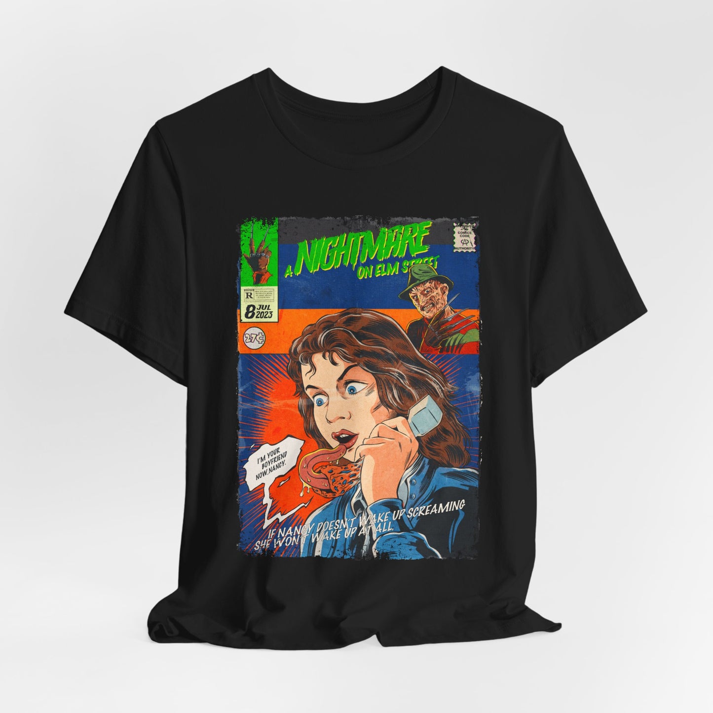 A Nightmere on Elm Street Horror Movie | Unisex Graphic Short Sleeve Tee