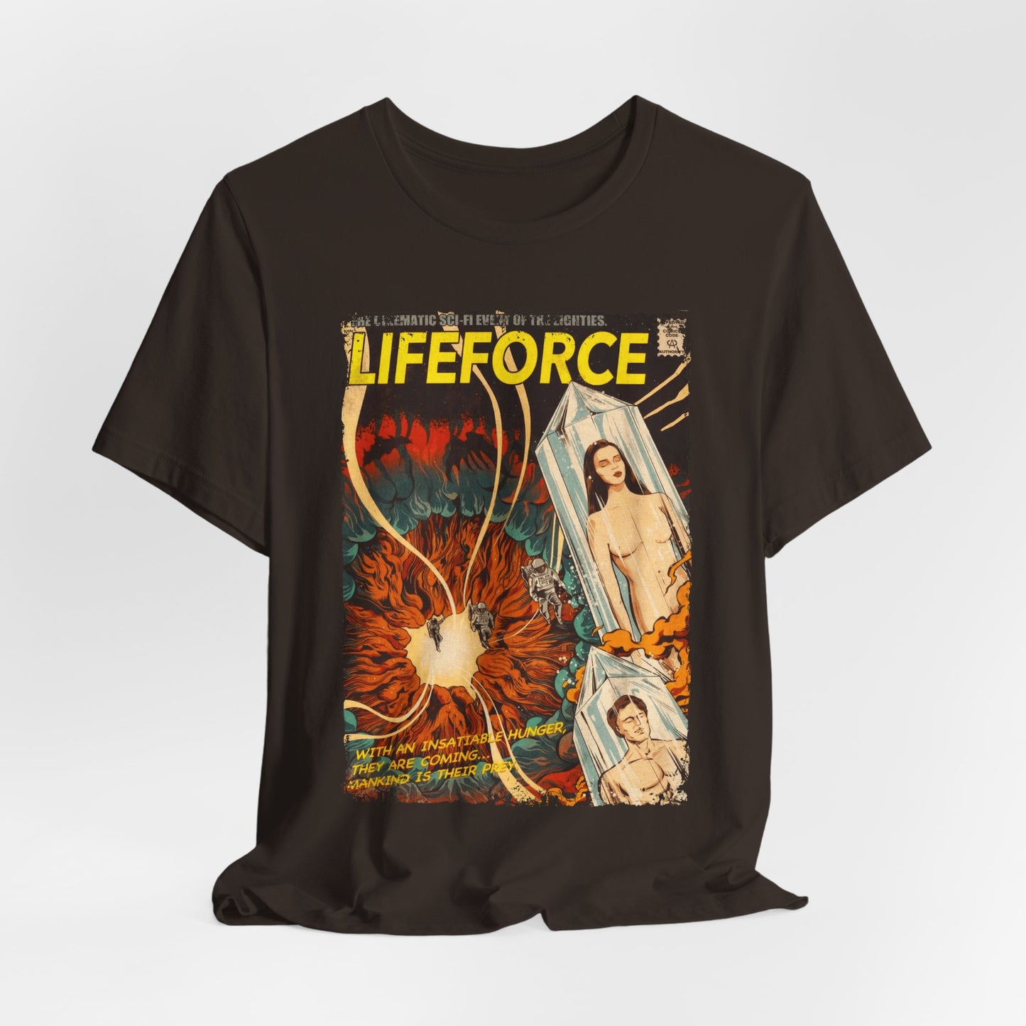 Lifeforce Horror Movie | Unisex Graphic Short Sleeve Tee