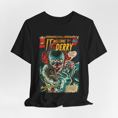 IT Welcome To Derry Horror TV Series | Unisex Graphic Short Sleeve Tee