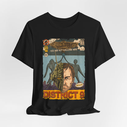 District 9 Horror Movie | Unisex Graphic Short Sleeve Tee
