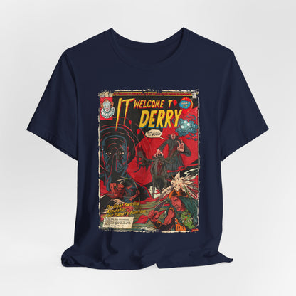 IT Welcome To Derry Horror TV Series | Unisex Graphic Short Sleeve Tee