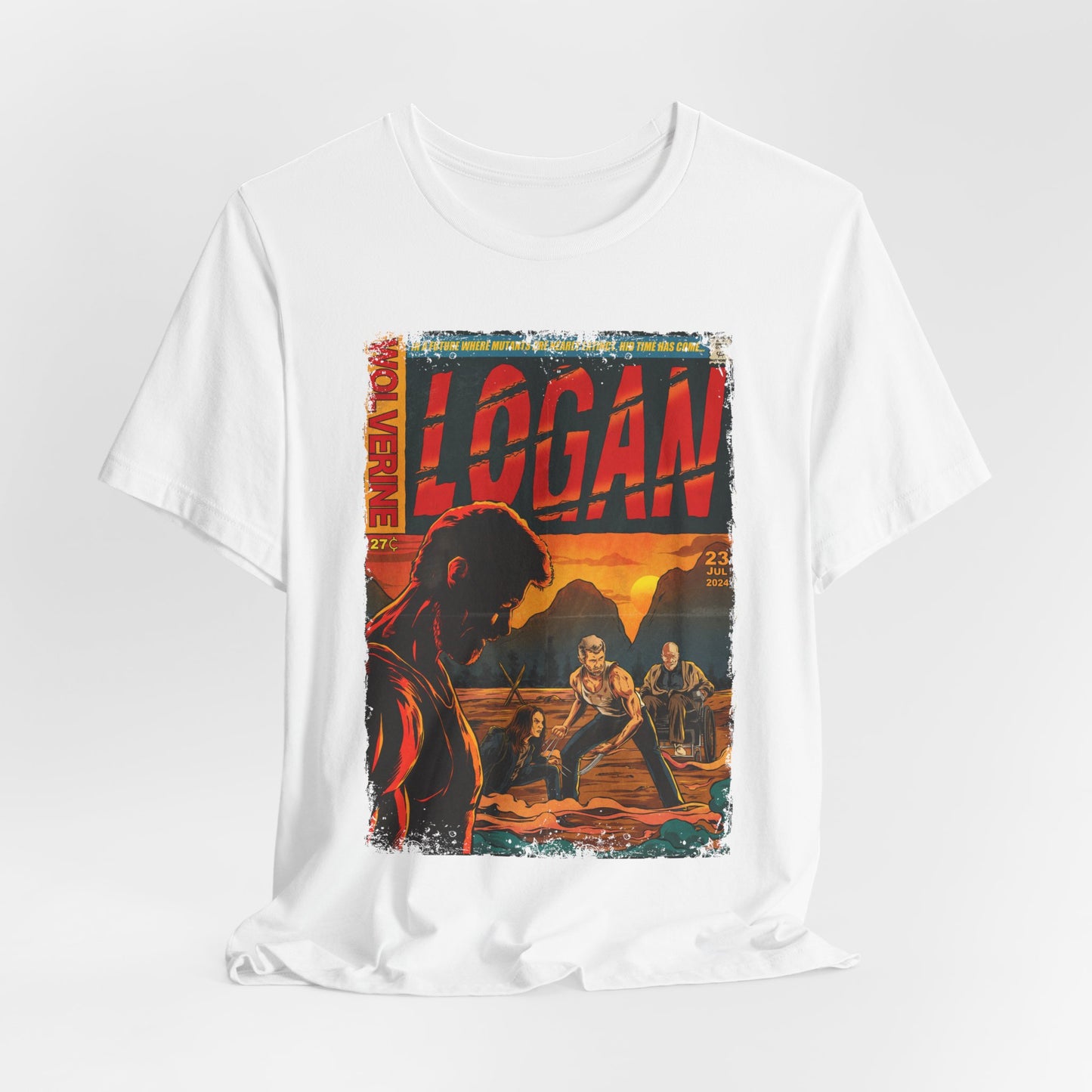 Logan X-Men Superhero Movie | Unisex Graphic Short Sleeve Tee