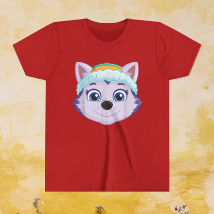 Everest - Paw Patrol T-shirt - Animation TV Series Youth Short Sleeve Tee