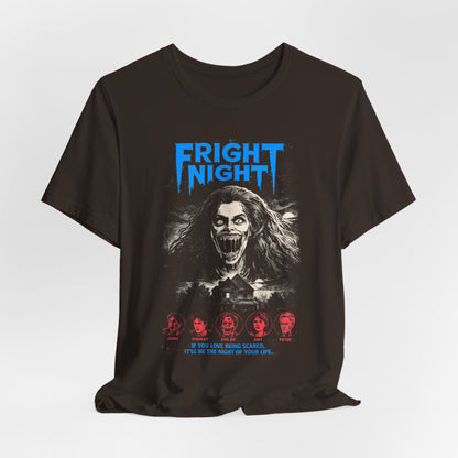 Fright Night Horror Movie T-Shirt | Unisex Graphic Short Sleeve Tee