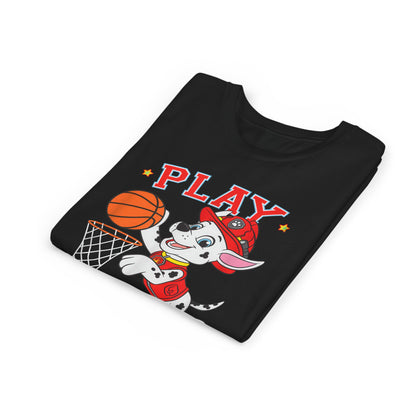 Play Patrol - Paw Patrol T-shirt - Animation TV Series Youth Short Sleeve Tee