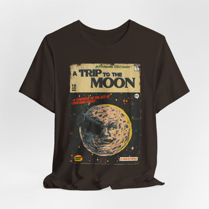 A Trip to The Moon Horror Movie | Unisex Graphic Short Sleeve Tee