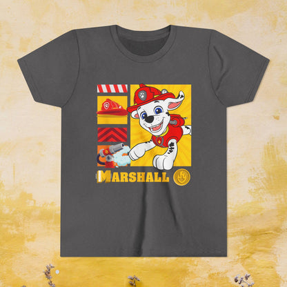 Marshall - Paw Patrol T-shirt - Animation TV Series Youth Short Sleeve Tee