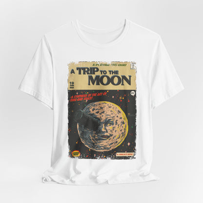 A Trip to The Moon Horror Movie | Unisex Graphic Short Sleeve Tee