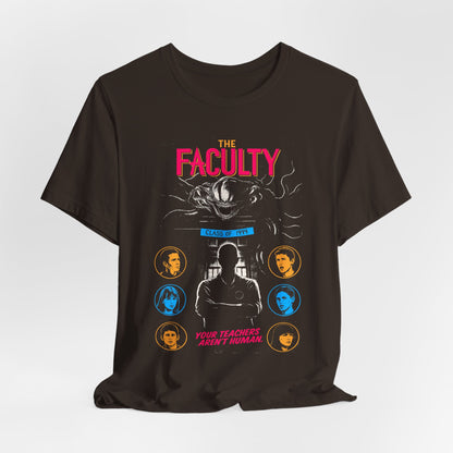 The Faculty Horror Movie T-Shirt | Unisex Graphic Short Sleeve Tee