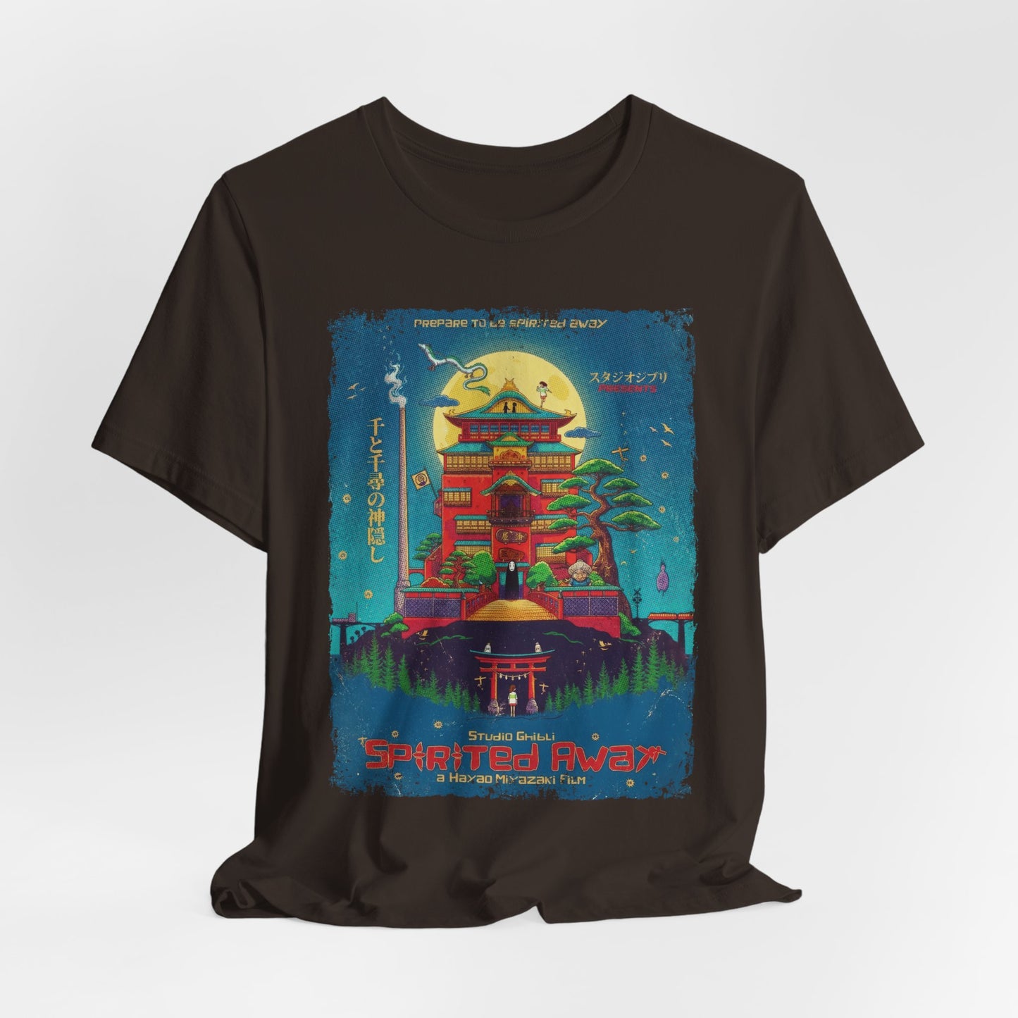 Ghibli's Spirited Away Anime Movie T-Shirt | Unisex Graphic Short Sleeve Tee