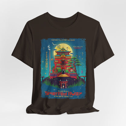 Ghibli's Spirited Away Anime Movie T-Shirt | Unisex Graphic Short Sleeve Tee