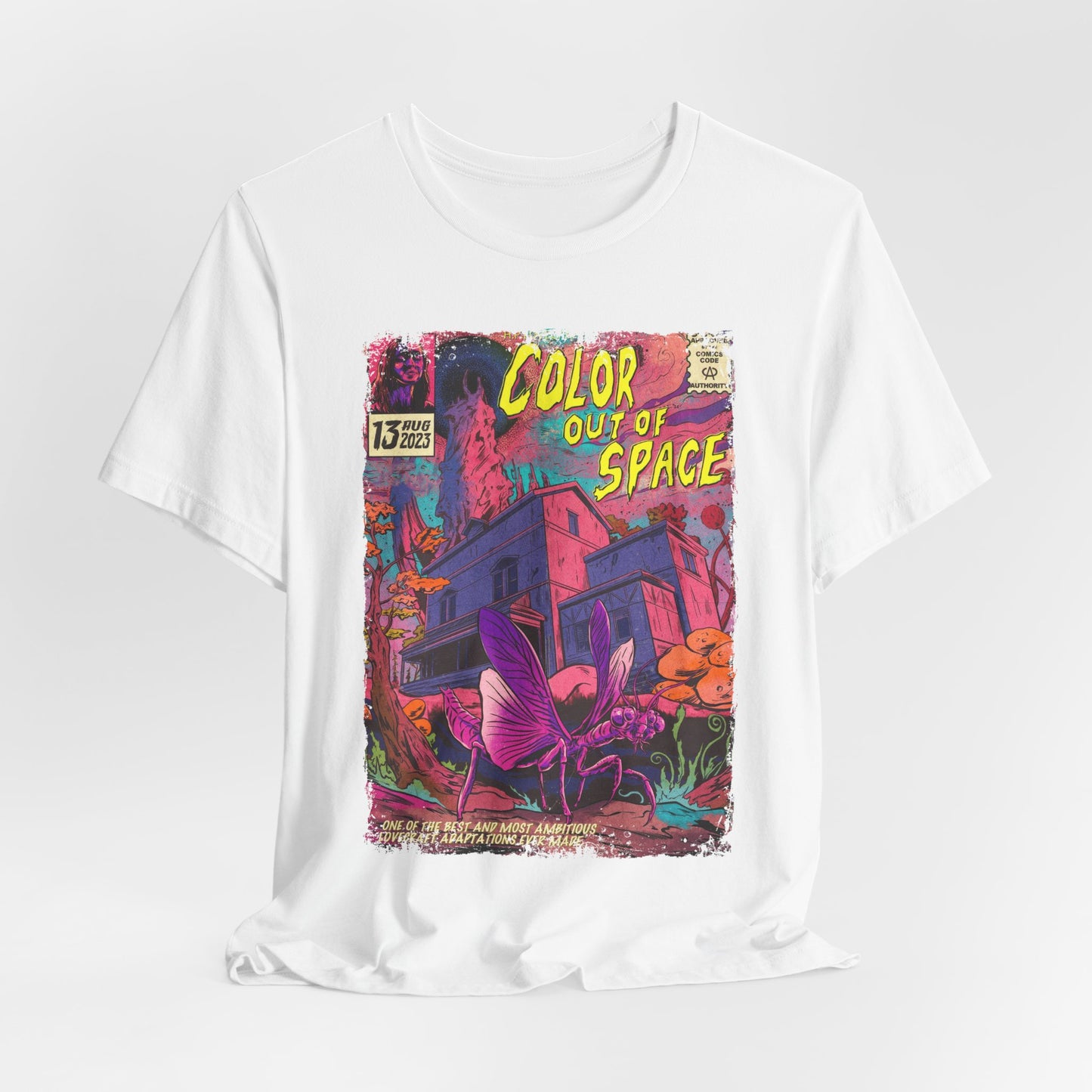 Color Out of Space Horror Movie | Unisex Graphic Short Sleeve Tee